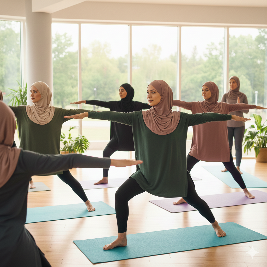 مشهد استاد صدیقه براتی - مربی یوگا و ایروفیتنس - باشگاه یاس هشتم