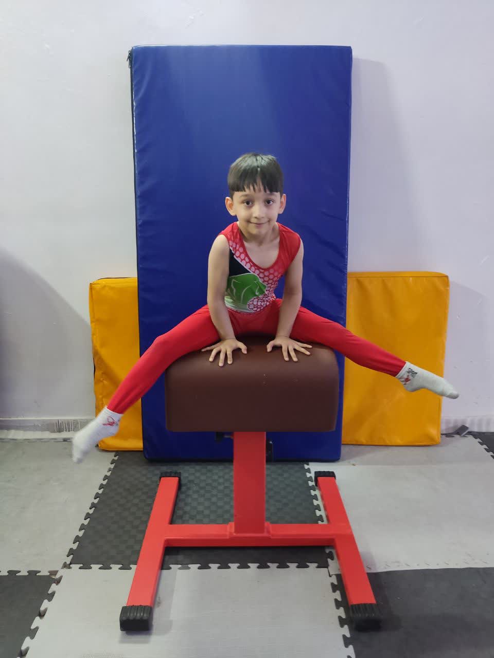 کلاس ژیمناستیک در باشگاه یاس هشتم شعبه هنرور